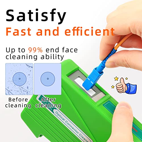 CRUISER Optical Fiber Connector Cleaner Cassette Reel Cleanings 500+ Times for FC/SC/ST/LC/MU/D4 Connector - Image 4