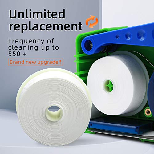 CRUISER Optical Fiber Connector Cleaner Cassette Reel Cleanings 500+ Times for FC/SC/ST/LC/MU/D4 Connector - Image 3