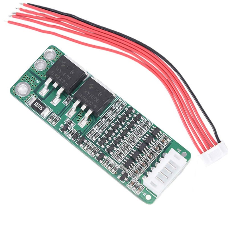 ANMBEST 5S 18V 21V 15A 18650 Charger PCB BMS Protection Board, Li-ion Lithium Battery Charger Lipo Cell Module with 6-core Wire - Image 1
