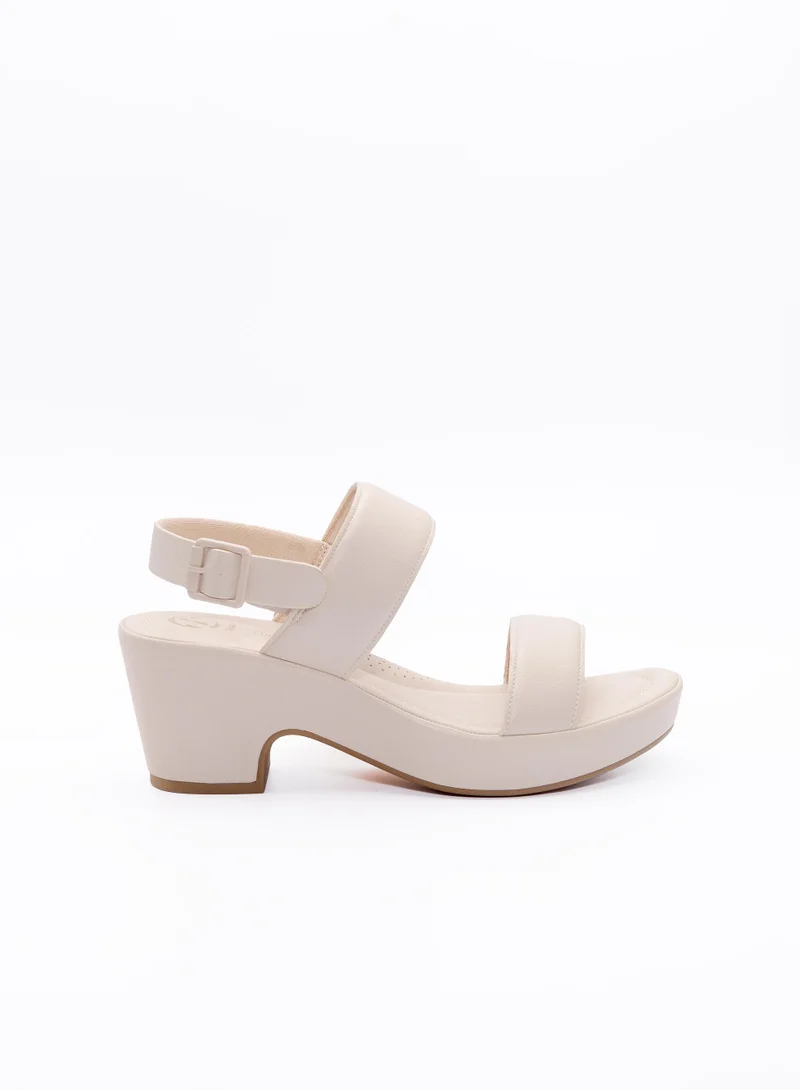 Bata Platform Heel Strap Sandals