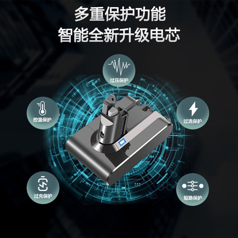 Spot Supply Replacement Dyson Battery V6 V7 V8 Handheld Vacuum Cleaner Dyson Rechargeable Power Lithium Battery - Image 3