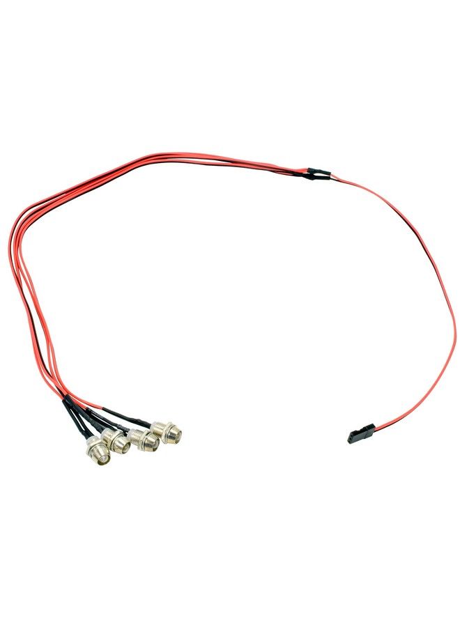 Apex RC Products 4 Led Headlight/Taillight Kit W/Bezels Universal For 1/10 Scale Rc Models 9012 - Image 3