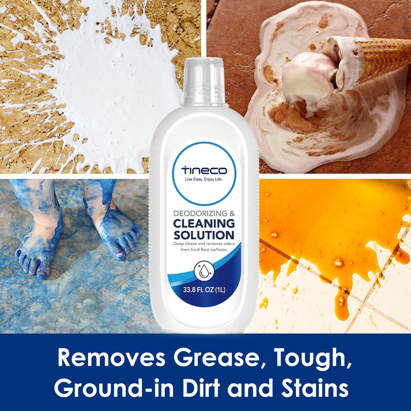 Tineco Floor Cleaning Solution 1L for iFLOOR Series (EXCEPT iFLOOR 5 Steam), FLOOR ONE S3 / S5 / S6 / S7 / S9 Artist Series (EXCEPT S5 Steam / S7 Steam/ S9 Artist Steam) Wet Dry Vacuum (33.8 OZ) - Image 4