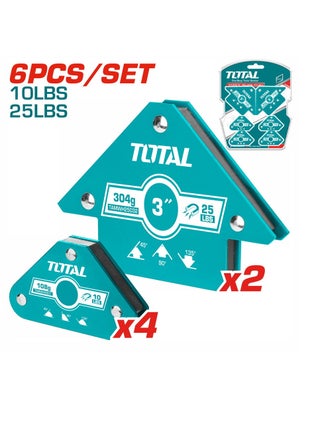 6-Piece Magnetic Welding Angle Set - TAMWH6002 - Total - pzsku/Z2199EA11E8BAEBA08EB0Z/45/1748869030/32087156-e2dd-436b-8afa-27c8eb80c06b