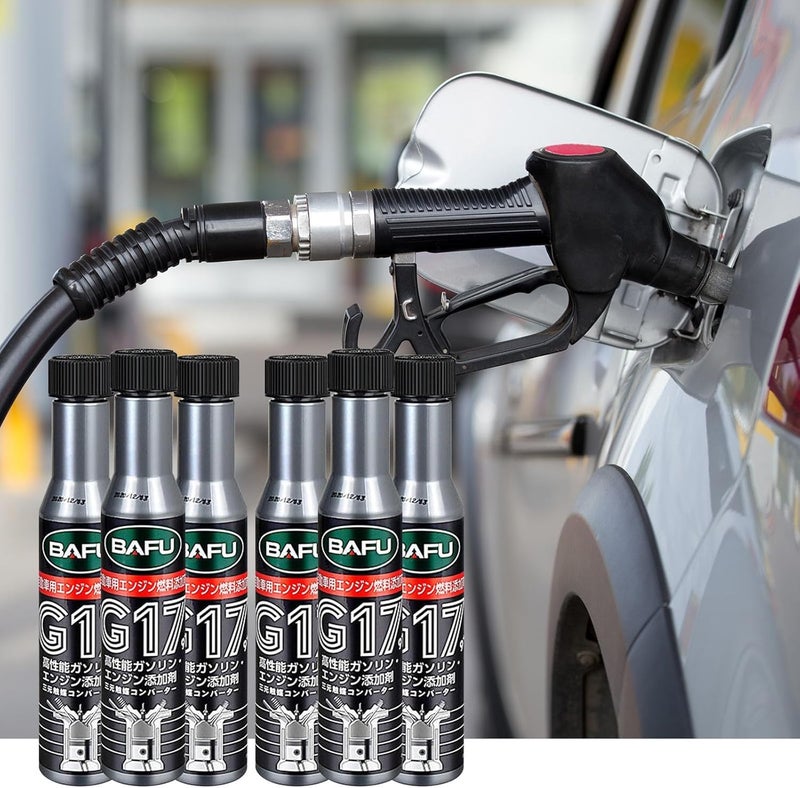 كلاراكو كلاركوا، 6 قطع، مُحسّنة، مُضافة للبنزين، لتنظيف كربون المحرك، تُنظّف الصمامات، ومكونات الحث، وحاقنات الوقود - Image 1