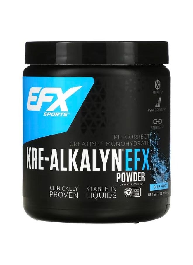 EFX SPORTS EFX Sports Kre-Alkalyn EFX Powder Blue Frost  7.76 oz (220 g) 