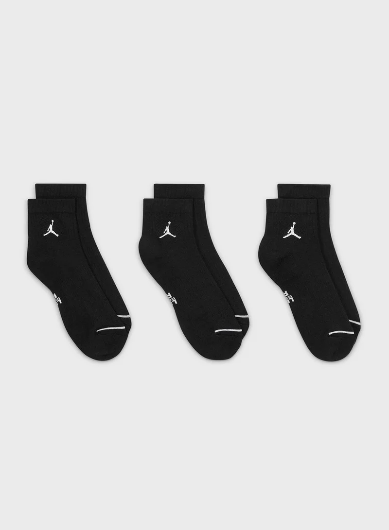 Jordan 3 Pack Jordan Everyday Cushioned Socks