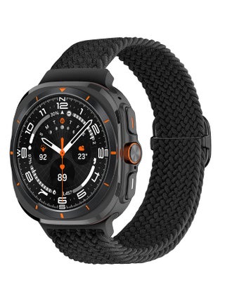 Suitable for Samsung Galaxy Watch Ultra 47mm Adjustable Woven Nylon Strap