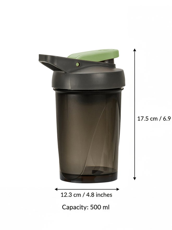 Herevin Polypropylene 500Ml Gym Shaker Bottle, BPA Free - Image 5