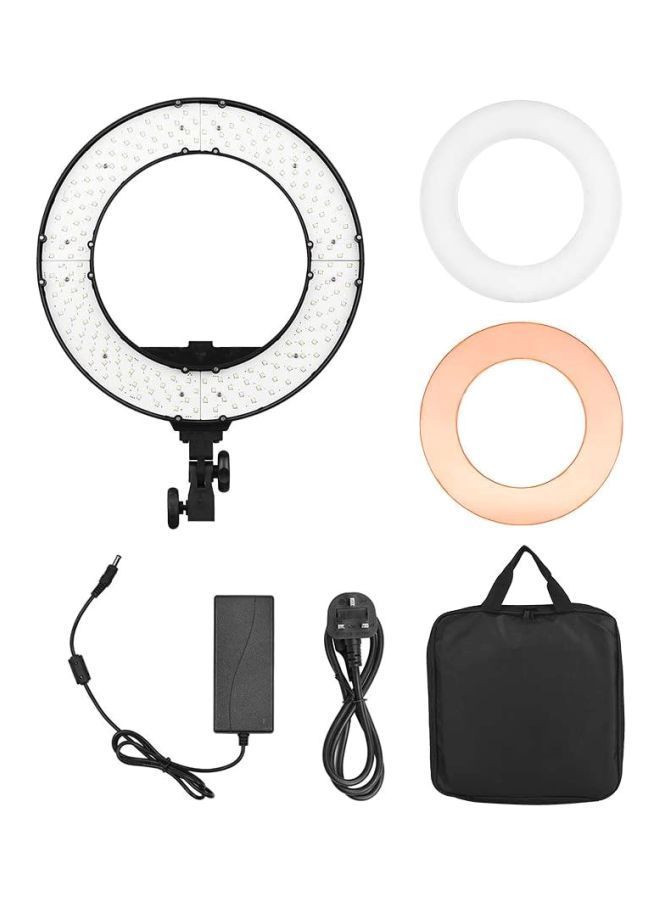 NIBEMINENT LED Photography Ring Light 14inch White/Black  - Image 5