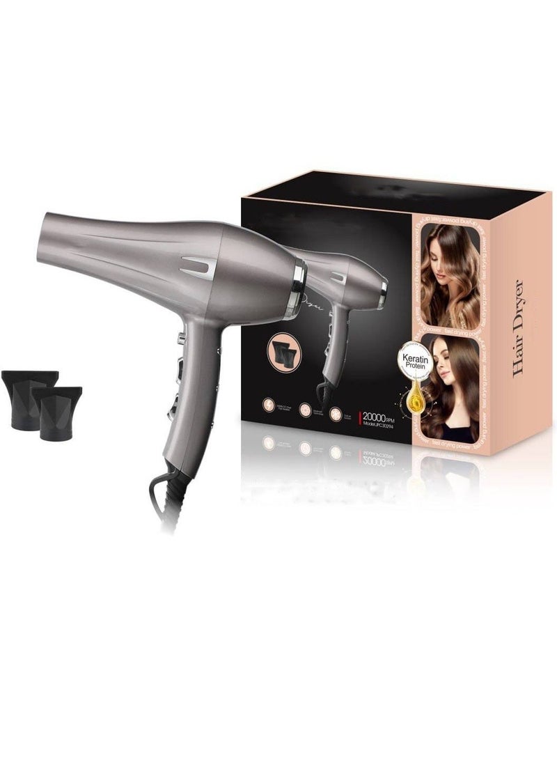 Yameem Hair Dryer | Powerful 2000w Drying Performance For Travel Convenience | 2 Heat And Speed Settings With Fast Drying - Image 1
