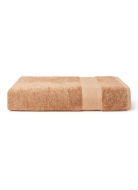 New Generation Bath Sheet 450 GSM 100% Cotton Terry 80x160 cm -Soft Feel Super Absorbent Quick Dry Camel