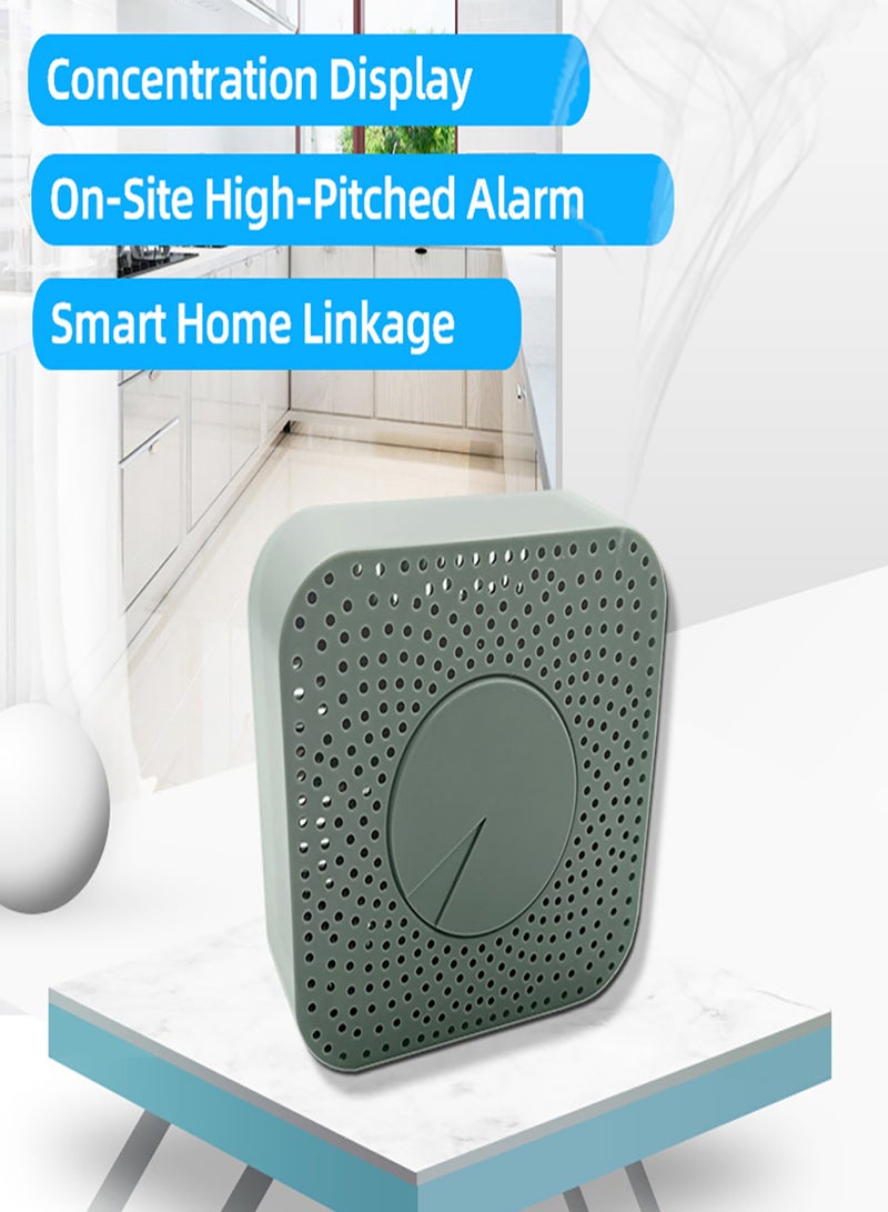 Tuya WiFi CO Detector Portable Carbon Monoxide Tester Multifunctional Carbon Monoxide Concentration Test Meter Electrochemical CO Sensor Household Air Quality Tester - Image 4