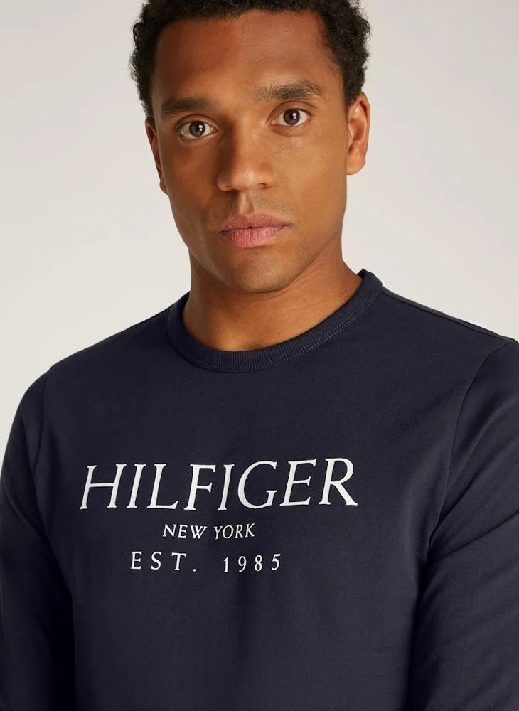 TOMMY HILFIGER Logo Crew Neck T-Shirt