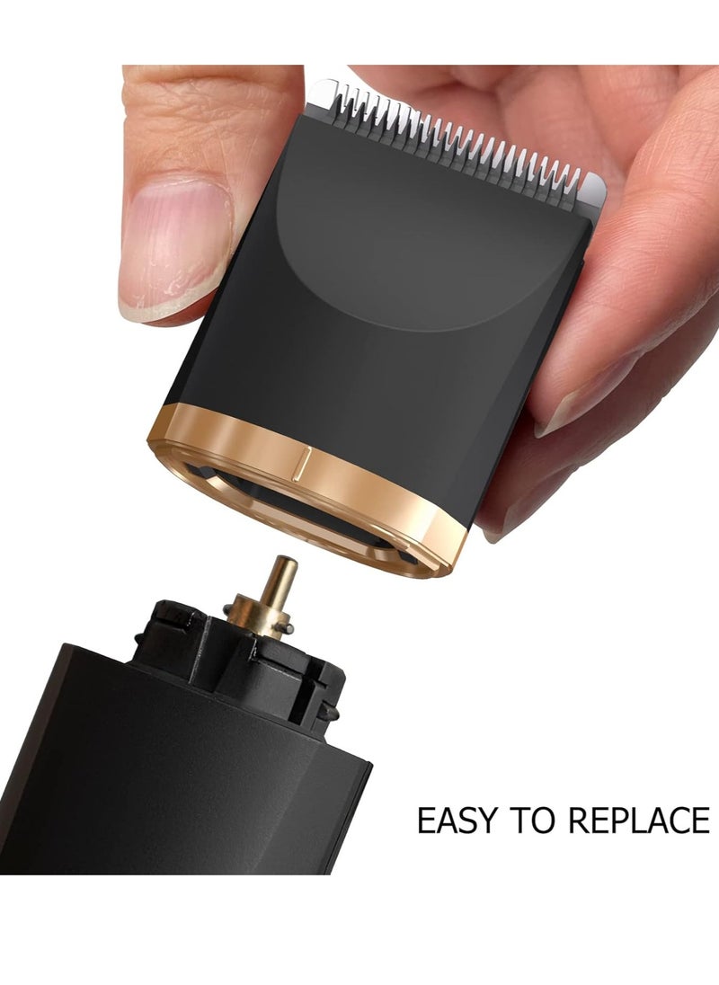 OLOV - OLOV Electric Groin Hair Trimmer Replacement Blade Head, Complete Attachment Trimmer Head with Hygienic Replaceable Ceramic Blade - Image 1
