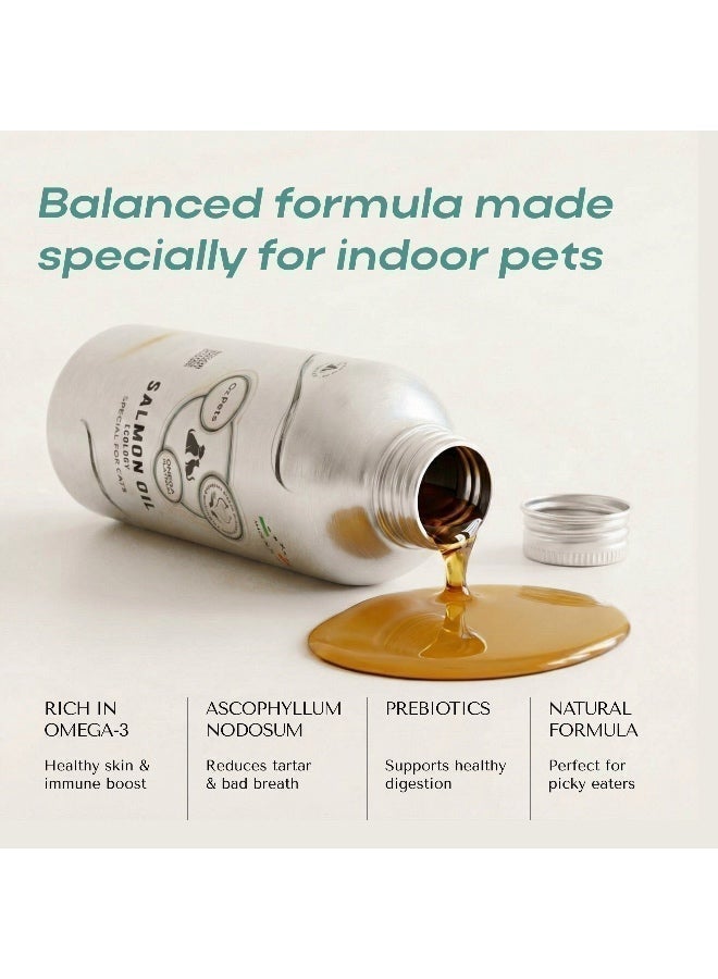 O2pets O2 PETS Omega PLATINUM Cat and Dog Wild Caught Norwegian Salmon Oil Supplement – Omega 3 for Digestion, Oral Care and Immunity - Image 3