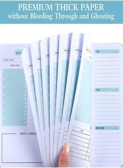 Generic Weekly Planner Undated, A5 To Do List Notebook Weekly Goals Schedule Planner Daily Planner Notebook Weekly Goals Planner for Work & Personal Life  - Image 5