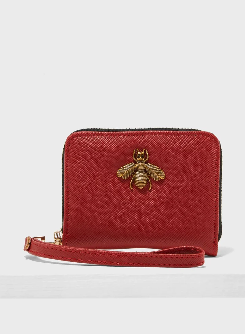 Ginger Small Bee Patch Purse