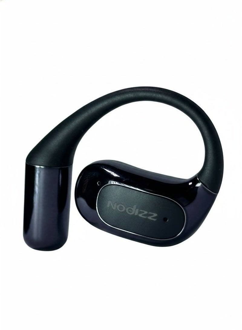 nodizz M12 V5.4 Wireless Earbuds with LED Display Charging Case | Sports Earhook Secure Fit | Deep Bass Bluetooth 5.4 Earphones | Long Battery Life Fast Charging Hands-Free Calls - Image 4