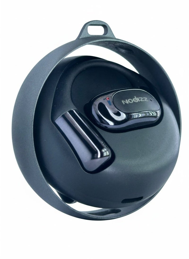 nodizz M12 V5.4 Wireless Earbuds with LED Display Charging Case | Sports Earhook Secure Fit | Deep Bass Bluetooth 5.4 Earphones | Long Battery Life Fast Charging Hands-Free Calls - Image 3