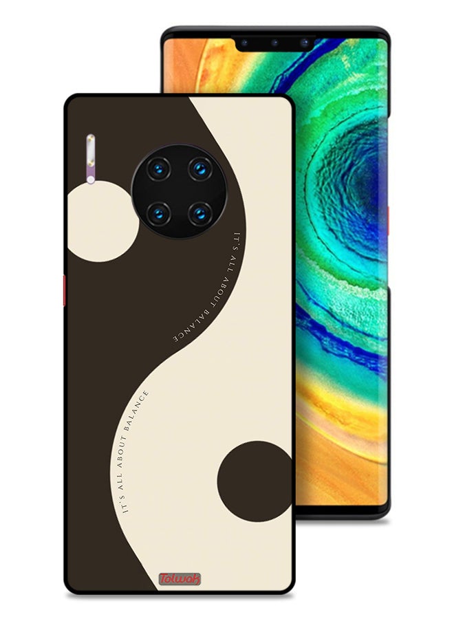 Tolwak Huawei Mate 30 Pro 5G Protective Case Cover Its All About Balance - Image 1