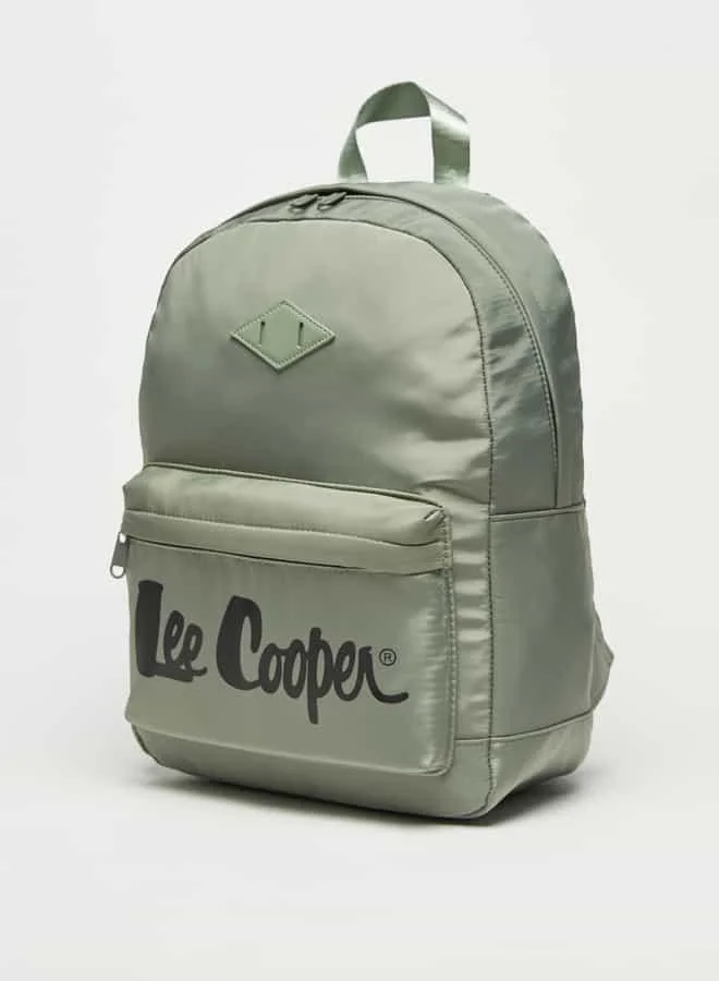 لي كوبر Lee Cooper Print Backpack with Adjustable Shoulder Straps