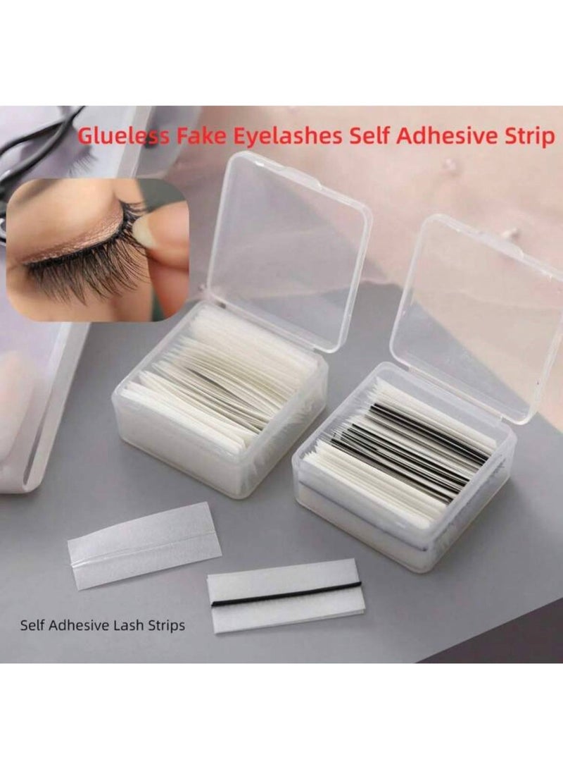 KI Easy-to-apply clear eyelash adhesive – waterproof, 40 pieces - Image 1