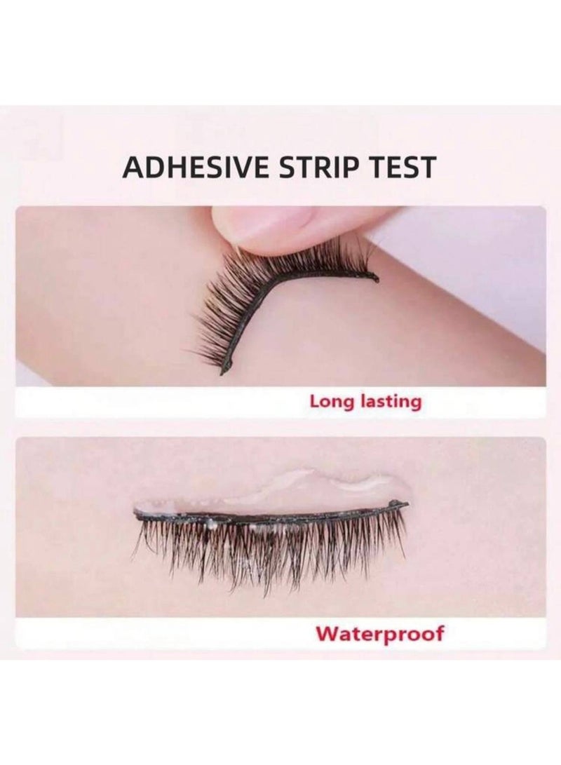 KI Easy-to-apply clear eyelash adhesive – waterproof, 40 pieces - Image 3