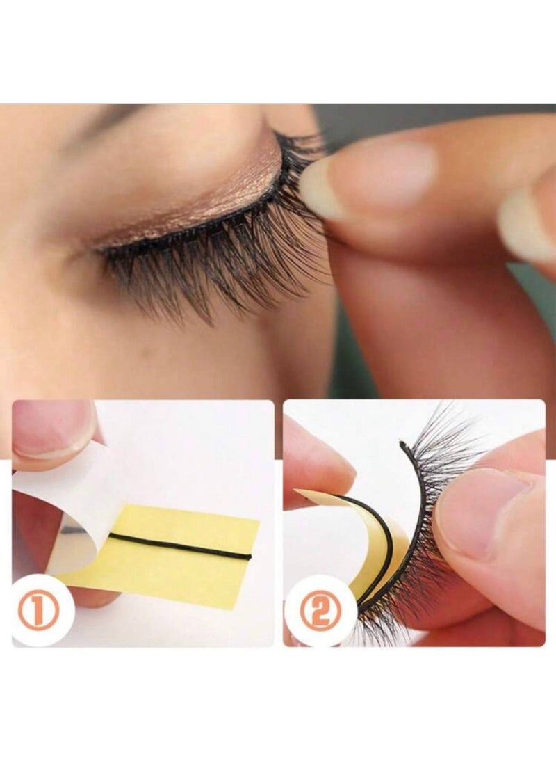 KI Easy-to-apply clear eyelash adhesive – waterproof, 40 pieces - Image 4