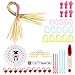 KOKNIT Lightweight Circular Knitting Needles Set 31 Bamboo Storage Organizer for Beginners Round Knitting Needles with Sewing Tools Full DIY Craft Kits - Image 2