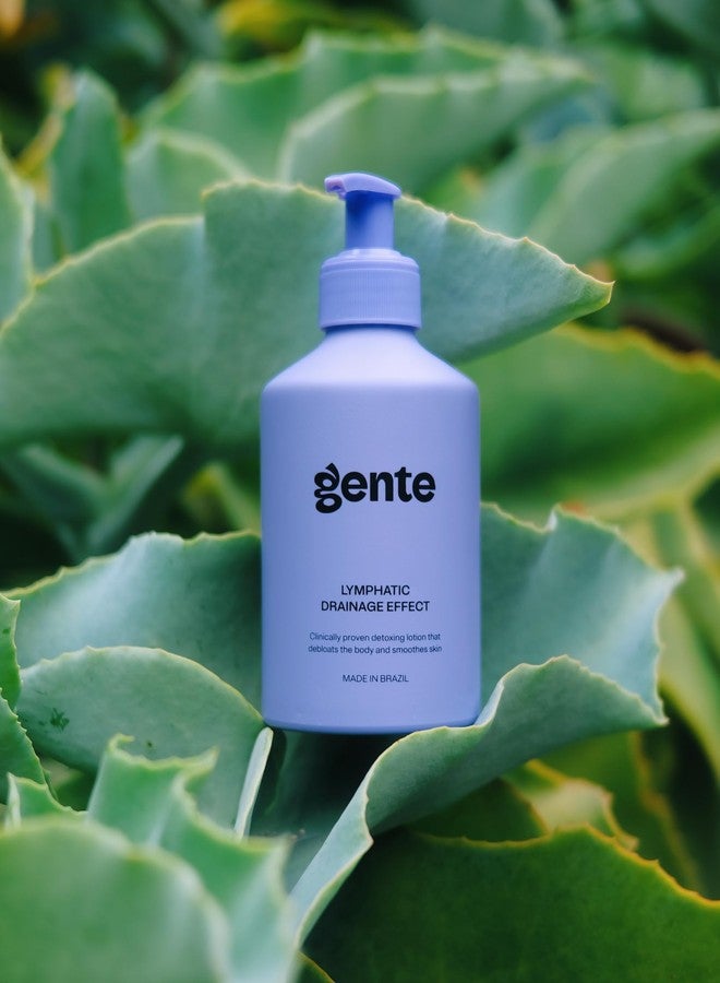 Gente Beauty Lymphatic Drainage Lotion - Detox, Slimming & Tightening - Reduces Measurements, Softens Skin - Vegan Formula with Guarana & Acai - 6.7 FL OZ - Image 3