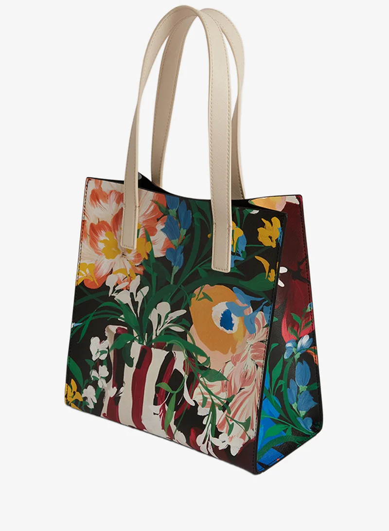 Ted Baker  Bouconi Floral Bouquet Printed Small Icon Bag for Women | Best Price UAE