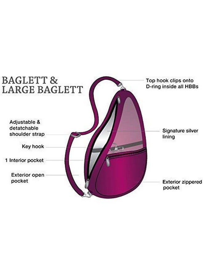 AmeriBag Healthy Back Bag Love My Life Microfiber 10" Baglett (Sea Moss) - Image 4