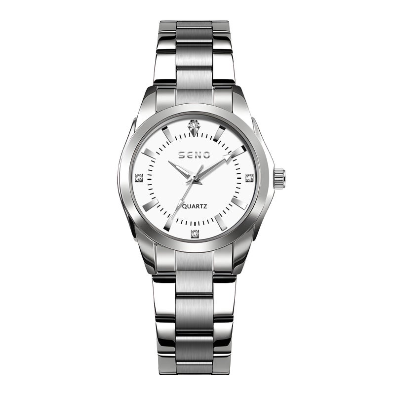 SENO Women's Quartz Waterproof Watch - Trendy College Style, Ideal for Students