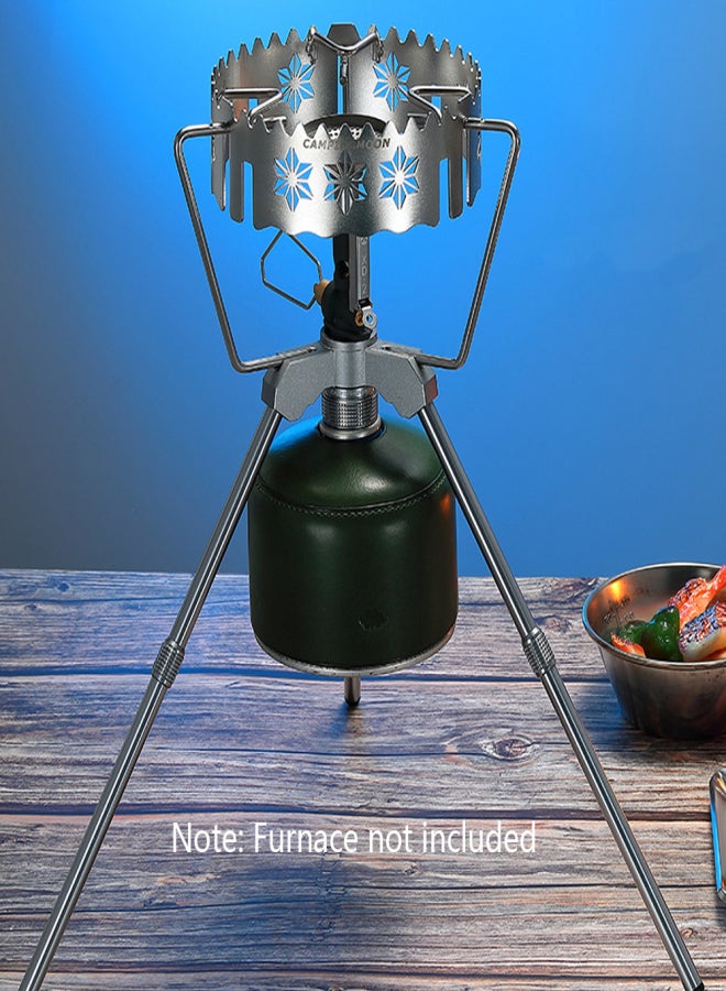 CAMPINGMOON Cylinder Adapter Aluminum Alloy Outdoor Stoves Adapter Camping Furnace Connector Adapter - Image 2