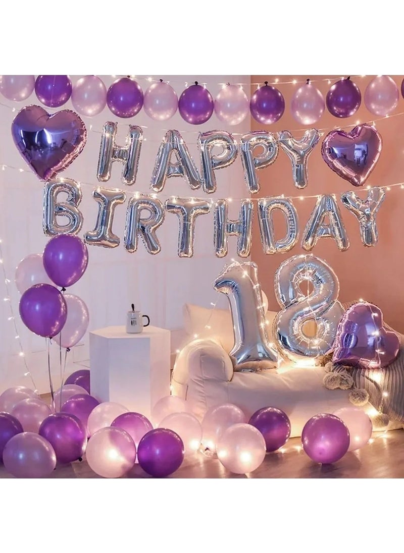 Bkmc - Rose Gold Luxury Age Happy Birthday Party Decoration - Image 1
