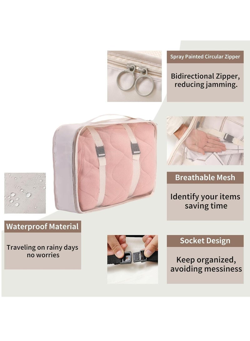 Packing Cubes 11 Set, Suitcase Organizers, Luggage Organizer Bags for Travel, Packing Cubes for Travel, with Toiletry Bag, Travel Essentials  - Image 3