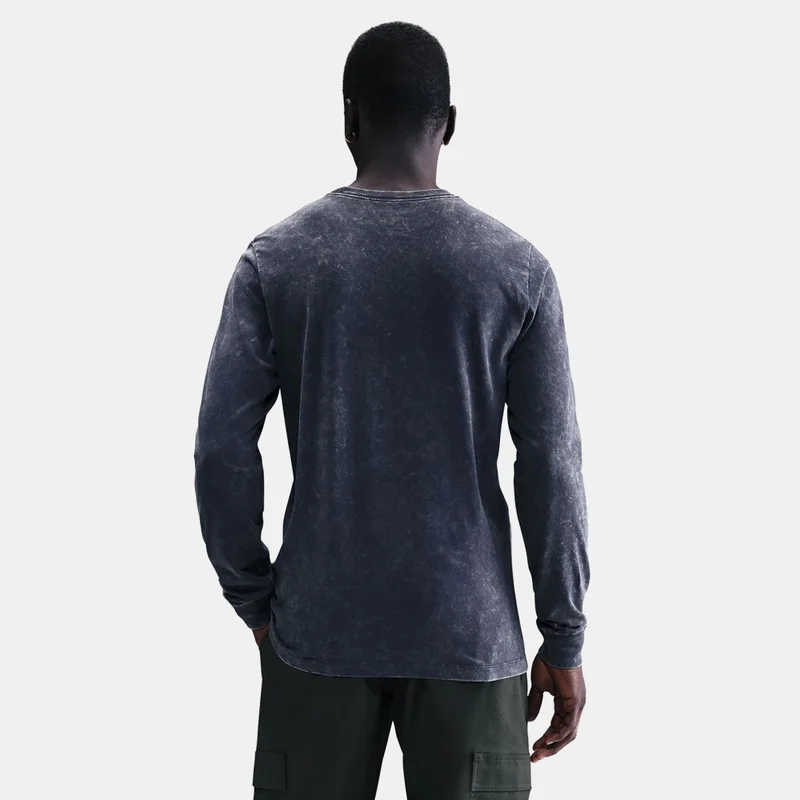 Nike Blue Men's Long-Sleeve Basketball T-Shirt for Men | Best Price UAE