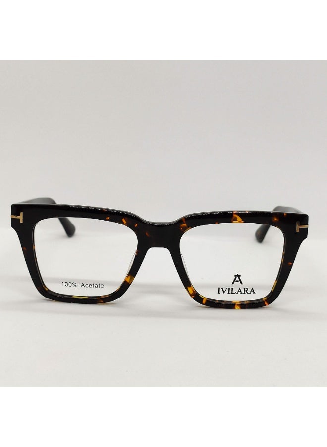 IVILARA TF5757_C2 High-End Acetate Women Eyeglasses (Brown) - Image 3
