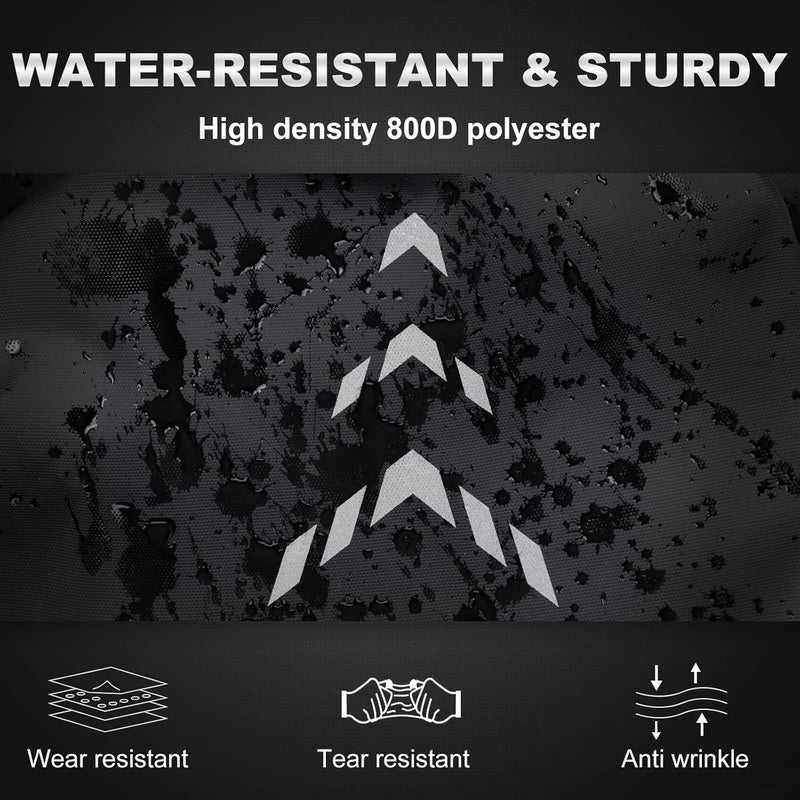 SKYJDM Motorcycle Backpack for Men - Large Capacity Waterproof Helmet Backpack for Men with Laptop Pocket, Large - Image 3