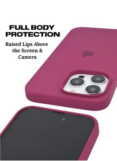 BORTONY iPhone 12 Pro Max Case Liquid Silicone Anti Scratch Anti Fingerprint Soft Silky Touch Shockproof Protective Cover for Apple iPhone 12 Pro Max  - Image 3
