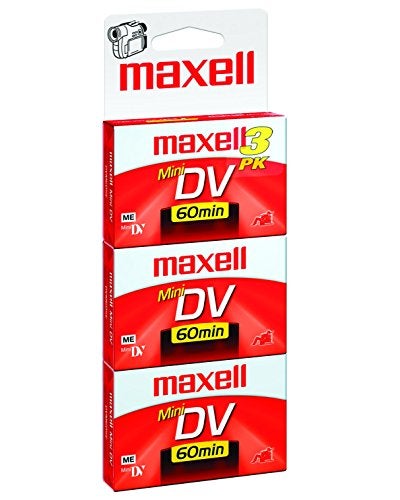 Maxell 298016 Premium Grade Mini DV Video Cassette 60 Minutes 3 pack - Image 4