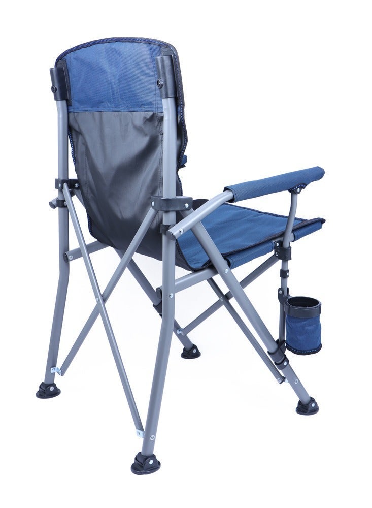 Adventure Lab Collapsible Folding Camping Chair with Cup Holder and Removable Storage Bag – Portable, Lightweight Outdoor Chair for Hiking, Fishing, Beach and Travel - Image 4