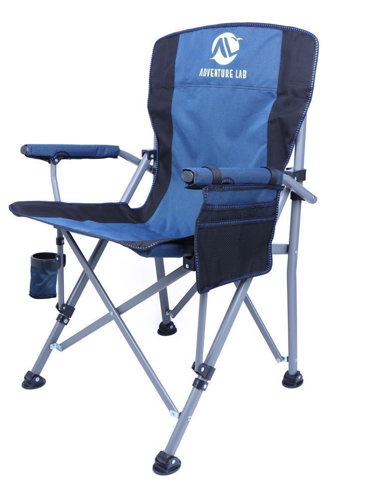 Adventure Lab Oversized Folding Camping Chair | Heavy Duty Foldable Camp Chair with Cup Holder & Storage Bag | Portable Outdoor Beach & Picnic Folding Chair | Compact, Comfortable & Durable - Image 2