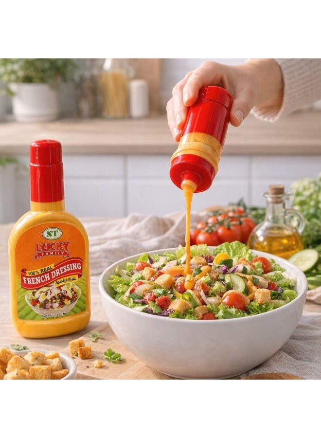 LUCKY FAMILY 100% Real French Dressing 237ml - Image 2