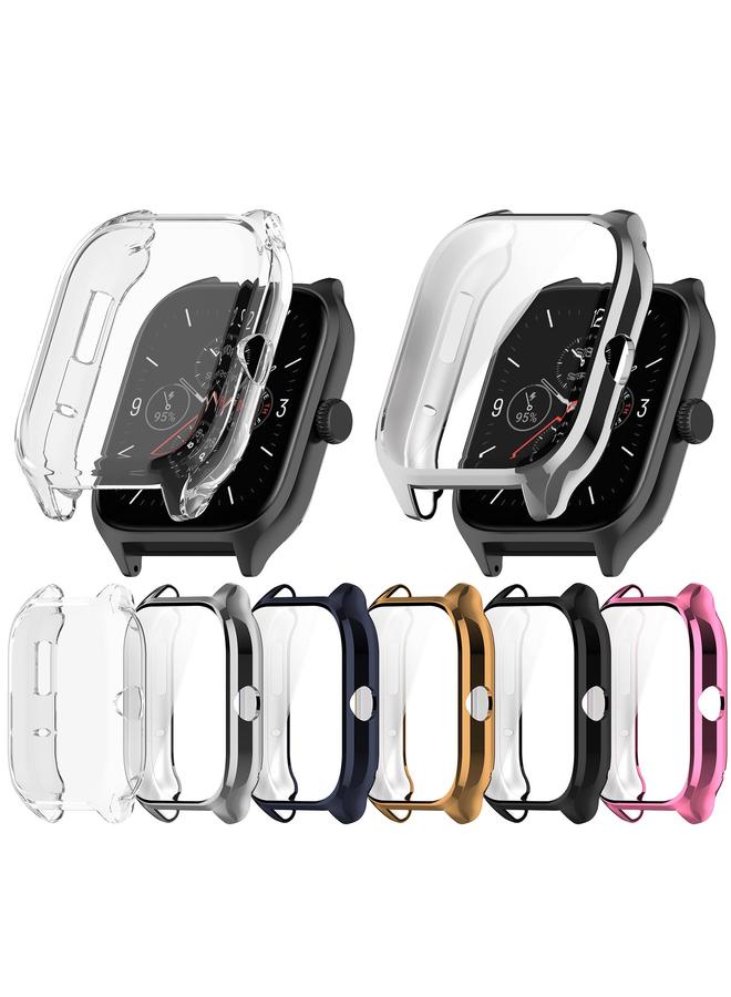 erorex For Amazfit Gts 4 Tpu Full-Enclosed Watch Case(Rose Gold) - Image 3