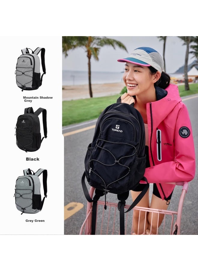 توريد Toread Outdoor حقيبة ظهر خفيفة الوزن قابلة للتنفس متينة للسفر والتنقل 15l حقيبة تسلق - Mountain Shadow Grey - Image 1