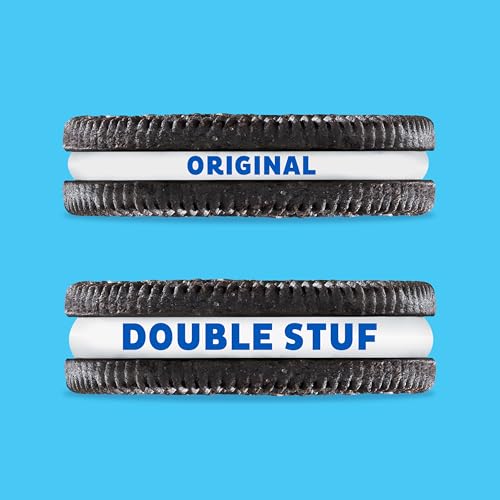 OREO Gluten Free Original & Double Stuf Chocolate Sandwich Cookies Variety Pack, Gluten Free Cookies, 20 Snack Packs (2 Cookies Per Pack) - Image 3