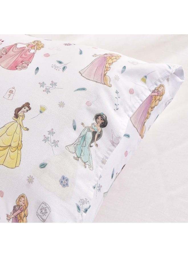 Pan Home Princess 2 Piece Pillowcase 50x75cm -Multi - Image 2