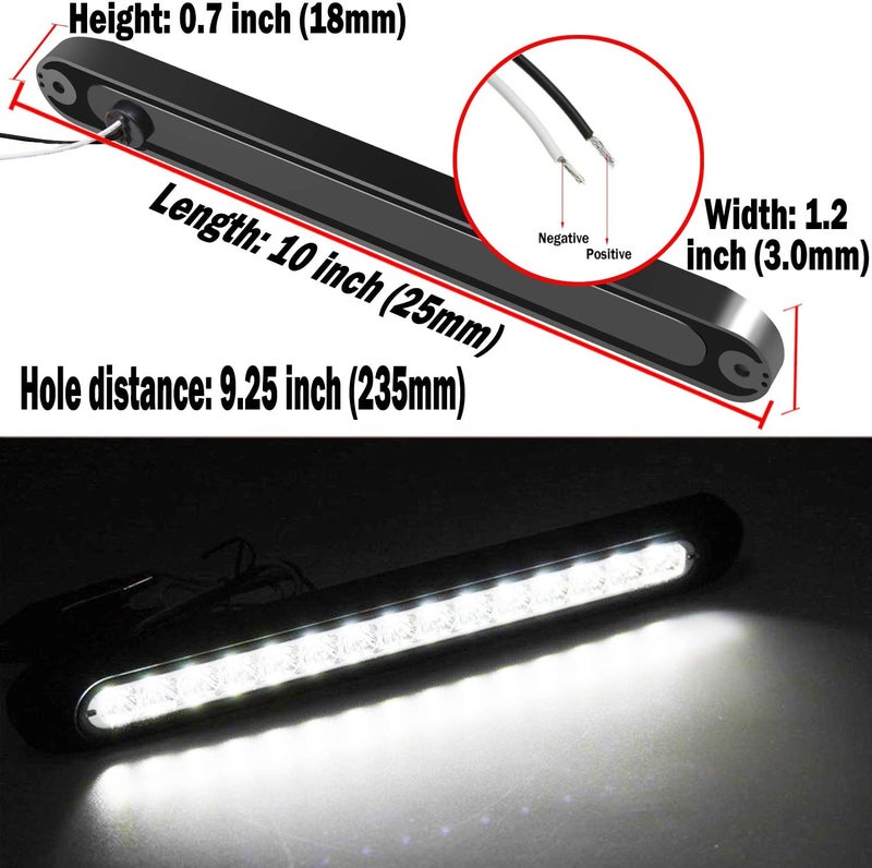 KEING 2 Pack 10" LED Trailer Identification Lights - Image 4